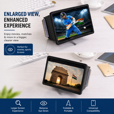 3D-Screen Magnifier with Eyes Protection Enlarged (3DMPE)