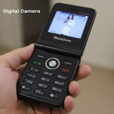 Dual Screen Big battery Premium Flip Mobile Phone (PMH18)