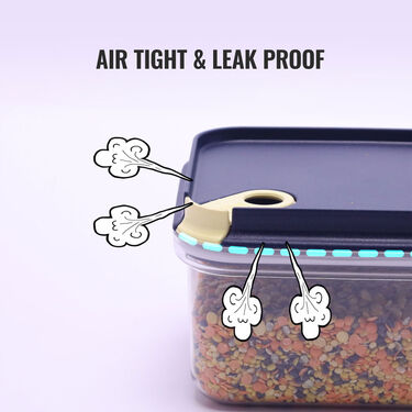 4 Pcs Push & Lock Airtight Storage Container (4PL1)