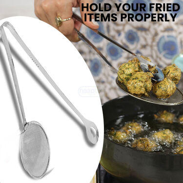 2 in 1 Stainless Steel Multi Functional Filter Spoon with Clip/Strainer - B1G1 (MFS)