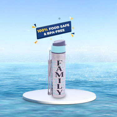Pack of 2 Steel Water Bottle (450ml) + Free 1 Steel Water Bottle (350ml) - (2&1SWB)