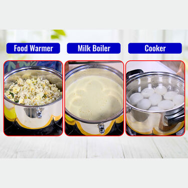 2 in 1 Milk Boiler & Cooker