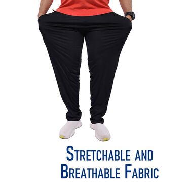 Pack Of 3 Comfortable Pants With Free 1 Watch + Aluminum Wallet + Sunglass (3SPT-9)
