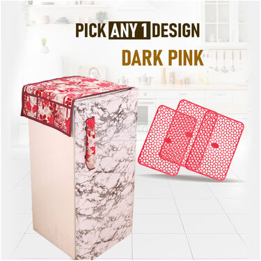 5 Pcs Abstract Design Fridge Cover With 10 Free Gifts (5FC5)
