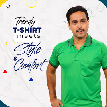Pack Of 5 Collar T-Shirts With Pocket With 1 Watch + Aluminum Wallet + Sunglass (5PTW4)
