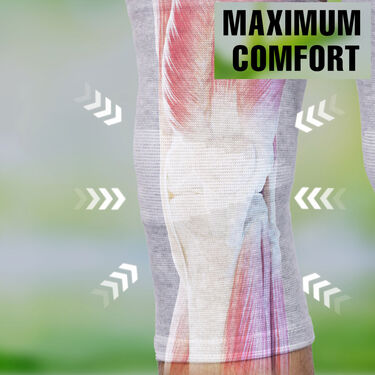 Bamboo Compression Knee Support (PRS62)