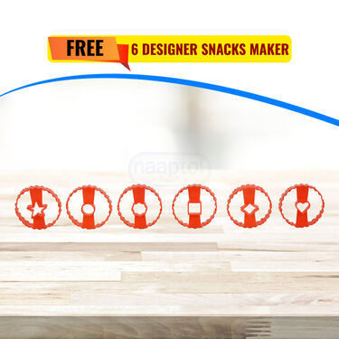 Chapati & Puri Press + Free 13 pcs Sweet & Snack Maker (CP8)