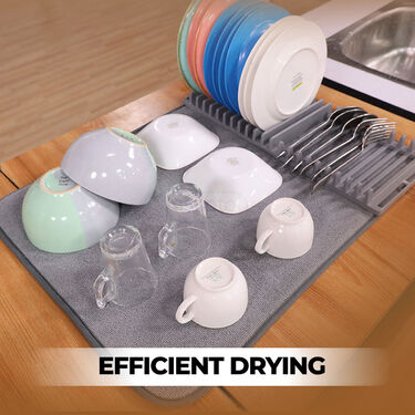 Quick Dry Dish Mat Organizer (DMO1)