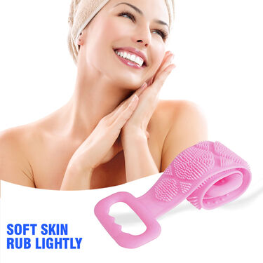 Double Sided Silicone Body Scrubber - BOGO