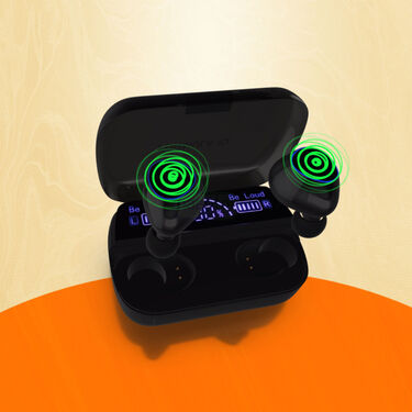 Earpods With Inbuilt Powerbank + Free Screen Enlarger