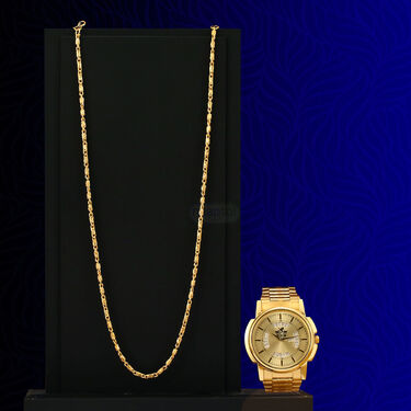 Golden Watch With Golden Chain (MGWC26)