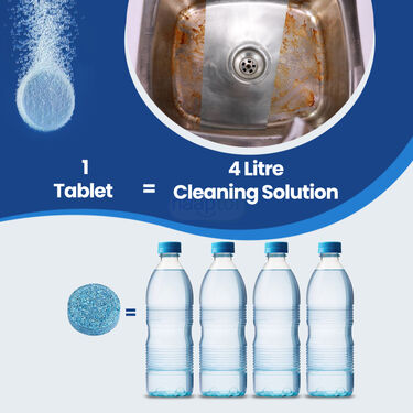 Pack Of 10 - Multipurpose Home Cleaning Tablet (HCTP10)