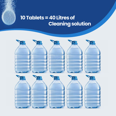 Pack Of 10 - Multipurpose Home Cleaning Tablet (HCTP10)