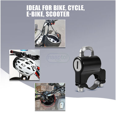 Portable Bike Handlebar Helmet Lock (HLOCK)