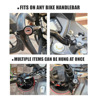 Portable Bike Handlebar Helmet Lock (HLOCK)