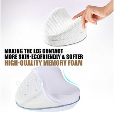 Leg & Lower Pain Relief Memory Foam Pillow (HE07)