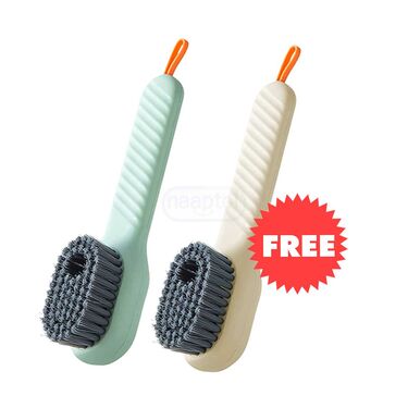 Multipurpose Cleaning Dispenser Brush - BOGO