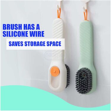 Multipurpose Cleaning Dispenser Brush - BOGO