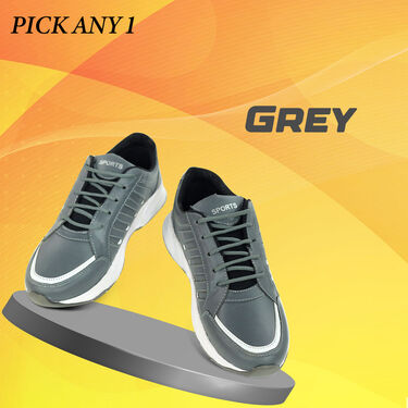 New Sports Shoes Pick Any 1 - Free Stylish Watch + Sunglasses + Aluminium Wallet (SW84)