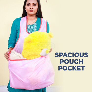Portable Organizer laundry Apron With Pouch (OAP1)