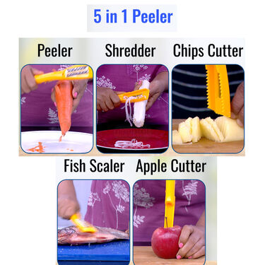Onion & Veg Chopper + Juicer + Peeler (CHOP4)