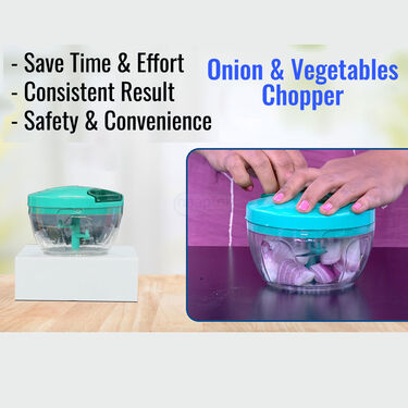 Onion & Veg Chopper + Juicer + Peeler (CHOP4)