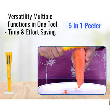 Onion & Veg Chopper + Juicer + Peeler (CHOP4)