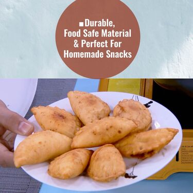 3 in1 Puri Kachori & Gujiya Maker + Free 13 Pcs Sweet & Snack Maker ( PKG14)