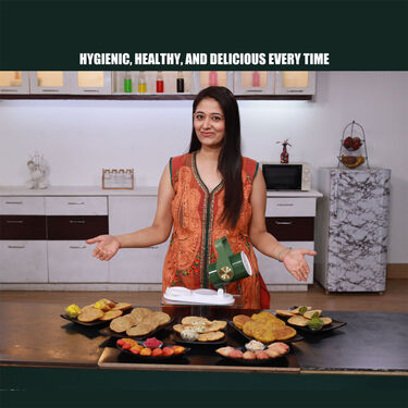 3 in 1 Puri Kachaori & Gujiya Maker (PKG15)