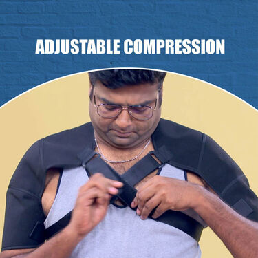 Dual Shoulder Support Belt For Pain Relief (PRS143)