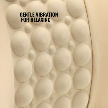 Vibrating Memory Foam Backrest Pillow For Cars (PRS156)
