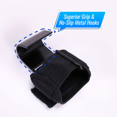 Weight Lifting Gym Hook Strap With Wrist Support (PWL01)