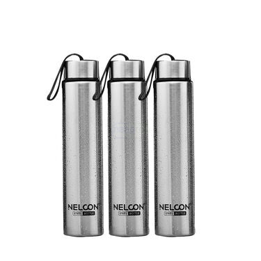 Pack of 3 Stainless Steel Slim Bottles - 500ML (3B2)