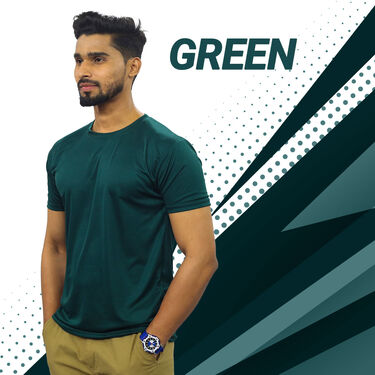 Pack of 5 Round Neck T-shirts with Free Designer Watch (5RTW-3)