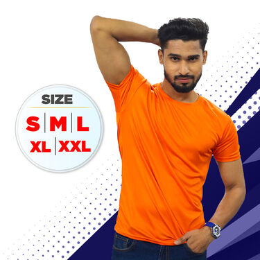 Pack of 5 Round Neck T-shirts with Free Designer Watch (5RTW-3)