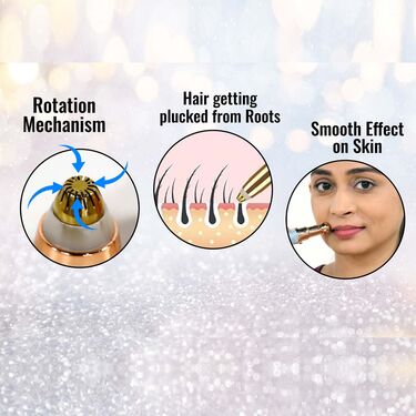 Rechargeable Painless Hair Remover (HR3)