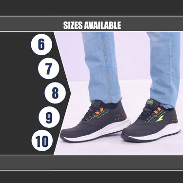 Pick Any 1 Stylish Sport Shoes + Free 2 Pair Socks + Free Stylish Watch (SSC13)
