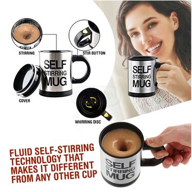 Self Stirring Coffee Mug (SSCM)
