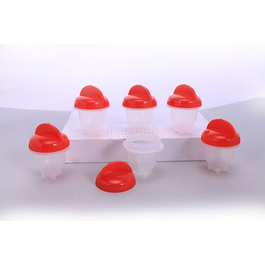 Set of 6 pcs Silicone Egg Boiler (EGB1)