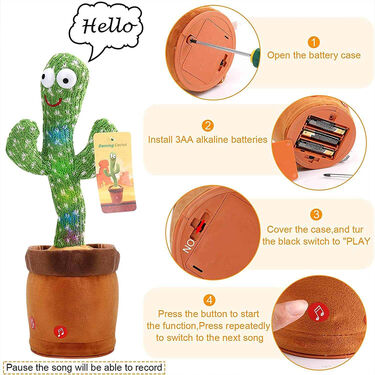 Dancing Talking And Singing Cactus