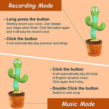 Dancing Talking And Singing Cactus