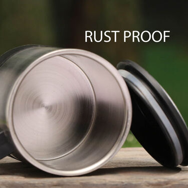 24 Hours Hot or Cold Insulated Flask + Double Wall Cup