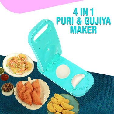 4 in 1 Puri & Gujiya Maker (PKG8)