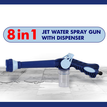 8 in 1 Jet Water Spray Gun with Dispenser