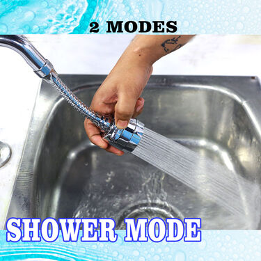 Easy Flexi Jet Spray Tap with Cleaning Gloves