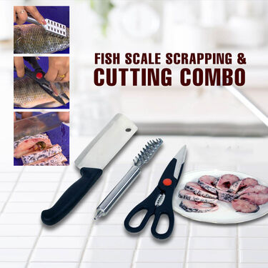 Royal Chef Fish Scrapping & Cutting Combo