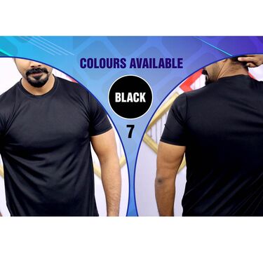 Pack of 10 Round Neck T-shirts with Free Digital Watch