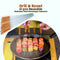 Grill & Roast 12 Pcs Reusable Stainless Steel Barbeque Skewers (12BBS1)