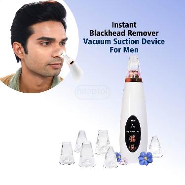 Instant Blackhead Remover Vacuum Suction Device For Men (BHR2)