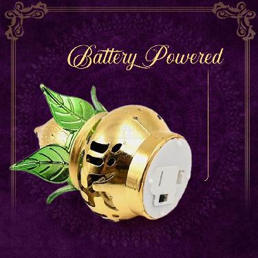 LED Kalash With Meena Leaf Lamp - B1G1 (LKL1)